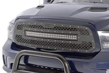 Load image into Gallery viewer, DODGE MESH GRILLE W/30IN DUAL ROW BLACK SERIES LED (13-18 RAM 1500)